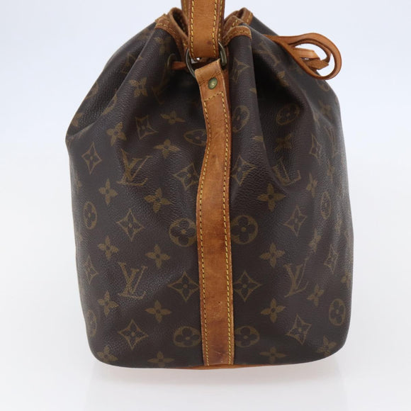 LOUIS VUITTON Monogram Petit Noe Shoulder Bag M42226 LV Auth ep11288