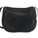 FENDI Shoulder Bag polyester Black Gold Auth ep11289-2