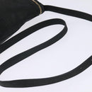 FENDI Shoulder Bag polyester Black Gold Auth ep11289-7