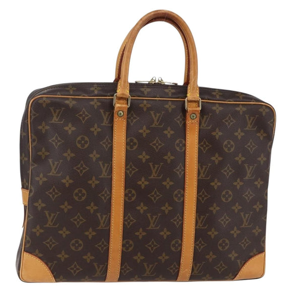 LOUIS VUITTON Monogram Porte Documents Voyage Businesstasche M52005 Auth ep11294