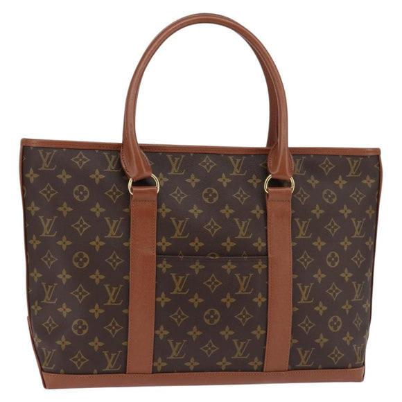 LOUIS VUITTON Monogram Sac Weekend PM Hand Bag M42425 LV Auth ep11295