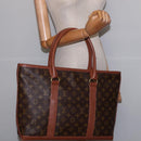 LOUIS VUITTON Monogram Sac Weekend PM Hand Bag M42425 LV Auth ep11295-21