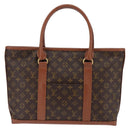 LOUIS VUITTON Monogram Sac Weekend PM Hand Bag M42425 LV Auth ep11295-2