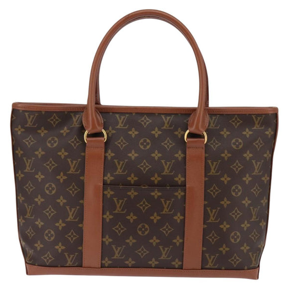 LOUIS VUITTON Monogram Sac Weekend PM Hand Bag M42425 LV Auth ep11295