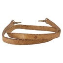 LOUIS VUITTON Shoulder Strap Leather 36.2"" Beige LV Auth ep11298-3