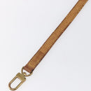 LOUIS VUITTON Shoulder Strap Leather 36.2"" Beige LV Auth ep11298-6