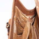 GUCCI Bamboo Hand Bag Leather Brown Gold 002 2853 0260 0 Auth ep11300-22