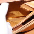 GUCCI Bamboo Hand Bag Leather Brown Gold 002 2853 0260 0 Auth ep11300-11