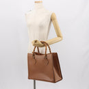 GUCCI Bamboo Hand Bag Leather Brown Gold 002 2853 0260 0 Auth ep11300-23