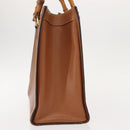 GUCCI Bamboo Hand Bag Leather Brown Gold 002 2853 0260 0 Auth ep11300-4