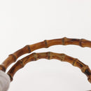 GUCCI Bamboo Hand Bag Leather Brown Gold 002 2853 0260 0 Auth ep11300-14