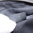 CELINE Macadam Canvas Shoulder Bag Navy Gold Auth ep11305-12