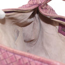 BOTTEGA VENETA INTRECCIATO Hobo Bag Leather Outlet Purple 115654 Auth ep11306-19