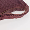 BOTTEGA VENETA INTRECCIATO Hobo Bag Leather Outlet Purple 115654 Auth ep11306-7