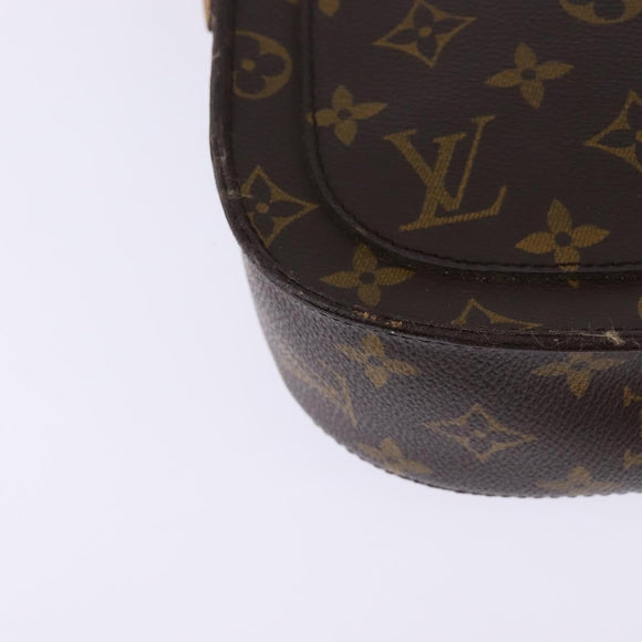LOUIS VUITTON Monogram Saint Cloud GM Shoulder Bag M51242 LV Auth ep11308