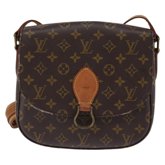 LOUIS VUITTON Monogram Saint Cloud GM Shoulder Bag M51242 LV Auth ep11308