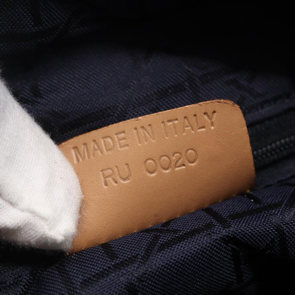 Christian Dior Maris Pearl Tote Bag Denim Navy Auth ep11309