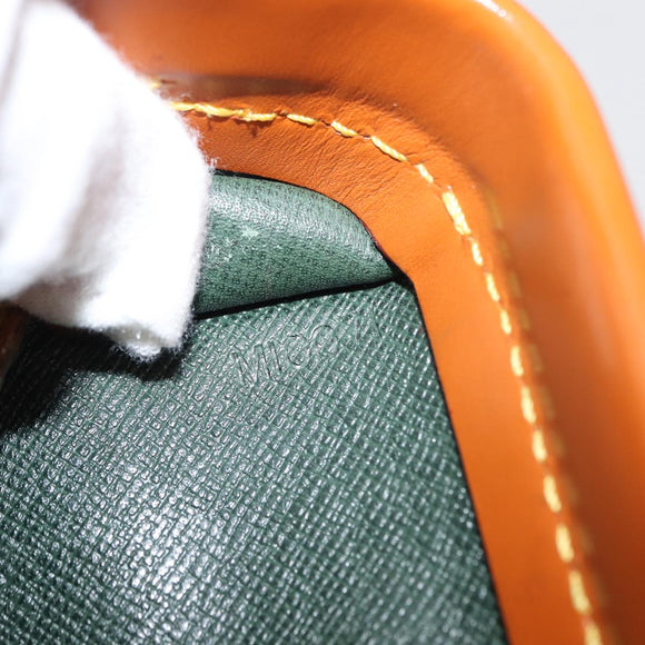 LOUIS VUITTON Epi Serviette Fermoir Bag Zipangu Gold M54358 LV Auth ep11319