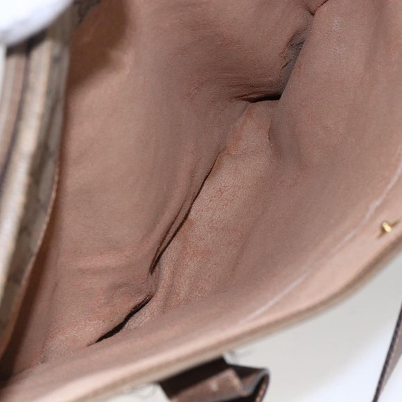 GUCCI GG Supreme Tote Bag PVC Beige 002 123 0093 Auth ep11324