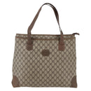 GUCCI GG Supreme Tote Bag PVC Beige 002 123 0093 Auth ep11324-13