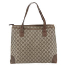GUCCI GG Supreme Tote Bag PVC Beige 002 123 0093 Auth ep11324-2