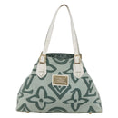 LOUIS VUITTON Cruise line Taicienne PM Bag Canvas Green M95678 LV Auth ep11328-13