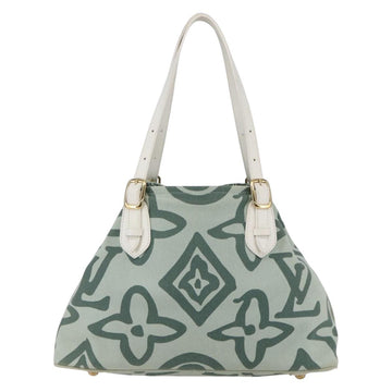 LOUIS VUITTON Cruise line Taicienne PM Bag Canvas Green M95678 LV Auth ep11328 - 0