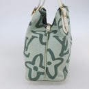 LOUIS VUITTON Cruise line Taicienne PM Bag Canvas Green M95678 LV Auth ep11328-4