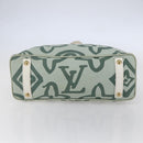 LOUIS VUITTON Cruise line Taicienne PM Bag Canvas Green M95678 LV Auth ep11328-5