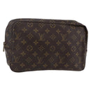 LOUIS VUITTON Monogram Trousse Toilette 28 Clutch Bag M47522 LV Auth ep11330-1