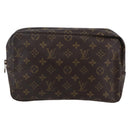 LOUIS VUITTON Monogram Trousse Toilette 28 Clutch Bag M47522 LV Auth ep11330-13