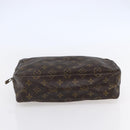 LOUIS VUITTON Monogram Trousse Toilette 28 Clutch Bag M47522 LV Auth ep11330-6