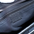 GUCCI GG Canvas Web Sherry Line Tote Bag 2way Black Silver 256099 Auth ep11333-20