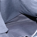 GUCCI GG Canvas Web Sherry Line Tote Bag 2way Black Silver 256099 Auth ep11333-11