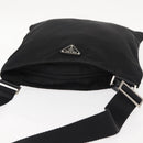 PRADA Shoulder Bag Nylon Black Auth ep11334-6