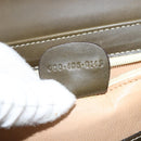 GUCCI Bamboo Hand Bag Leather Khaki Gold Auth ep11339-12