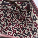 GUCCI Guccissima Abbey GG Canvas Bag Leather Bordeaux Gold 131326 Auth ep11342-19