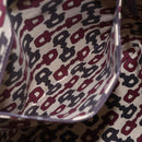 GUCCI Guccissima Abbey GG Canvas Bag Leather Bordeaux Gold 131326 Auth ep11342-21