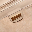 GUCCI Shoulder Bag Leather Beige Gold Auth ep11343-18