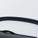 GUCCI Shoulder Bag Leather Navy Gold Auth ep11344-14