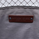 BOTTEGA VENETA INTRECCIATO Pattern Tote Bag PVC Gray Auth ep11348-10