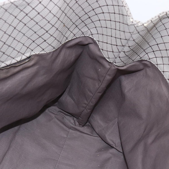 BOTTEGA VENETA INTRECCIATO Pattern Tote Bag PVC Gray Auth ep11348