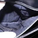 CELINE Horse Carriage Shoulder Bag Leather Black Gold Auth ep11350-12