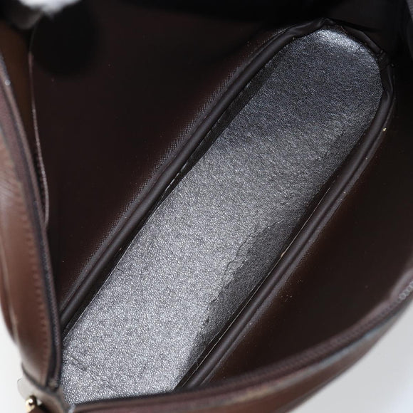 Burberrys Nova Check Shoulder Bag Canvas Beige Gold Auth ep11351