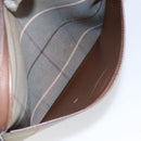 Burberrys Nova Check Shoulder Bag Canvas Beige Gold Auth ep11351-21