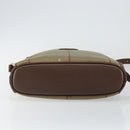 Burberrys Nova Check Shoulder Bag Canvas Beige Gold Auth ep11351-5