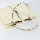 GUCCI Jackie Hand Bag Leather White Silver 002 1065 3444 Auth ep11352-6