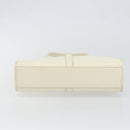 GUCCI Jackie Hand Bag Leather White Silver 002 1065 3444 Auth ep11352-5