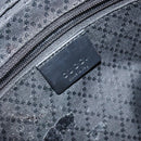 GUCCI Bamboo GG Canvas Hand Bag Black Silver 002 1010 3754 Auth ep11357-18