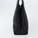 GUCCI Bamboo GG Canvas Hand Bag Black Silver 002 1010 3754 Auth ep11357-3